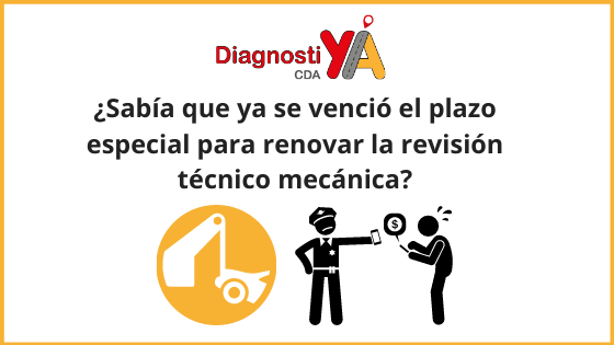 Cuántos días se dan de plazo después de vencimiento de la Tecnomecánica