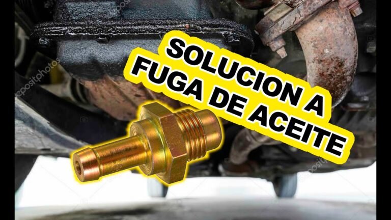 Qué pasa si pasa aceite por la válvula PCV