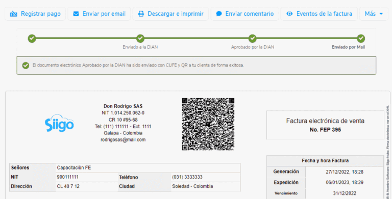 Cómo validar una factura electrónica en Colombia