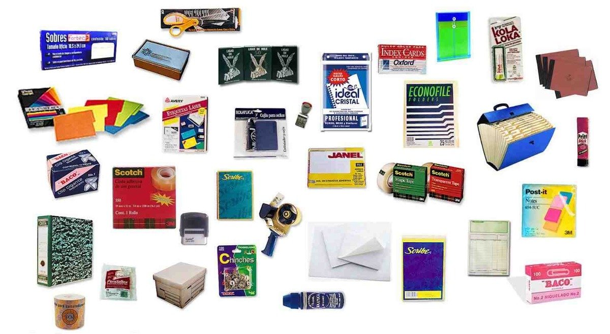 lista de papeleria esencial para oficina
